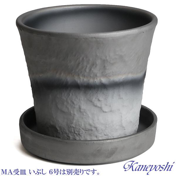 植木鉢 おしゃれ 安い 陶器 サイズ 19cm ロックガーデン 6号 ダークシルバー 室内 屋外 グレー 銀 色 |  | 05