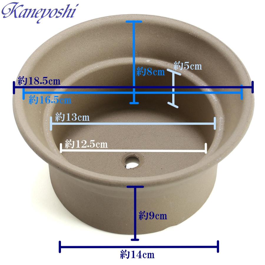 植木鉢 おしゃれ 安い 陶器 サイズ 18.5cm 雅 6号 モカ 室内 屋外 ブラウン 茶 色 |  | 02