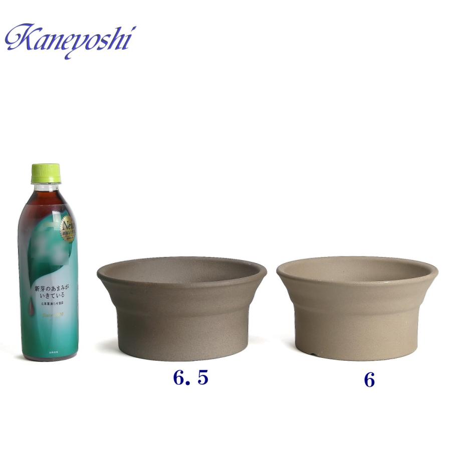 植木鉢 おしゃれ 安い 陶器 サイズ 19.5cm 雅 6.5号 モカ 室内 屋外 ブラウン 茶 色 |  | 04