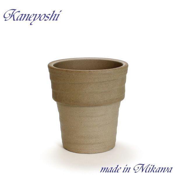 植木鉢 おしゃれ 安い 陶器 サイズ 21cm ラポール 7号 モカ 室内 屋外 ブラウン 茶 色 | 