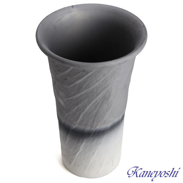 植木鉢 おしゃれ 安い 陶器 サイズ 18.5cm ロック長ラン 6号 ダークシルバー 室内 屋外 グレー 銀 色 |  | 02