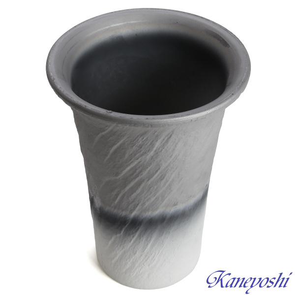 植木鉢 おしゃれ 安い 陶器 サイズ 22cm ロック長ラン 7号 ダークシルバー 室内 屋外 グレー 銀 色 |  | 02