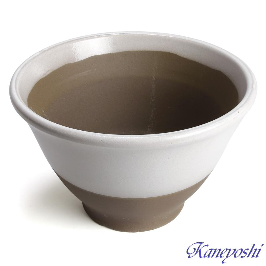 植木鉢 おしゃれ 安い 陶器 サイズ 25.5cm アリア 8号 白釉 室内 屋外 ブラウン 茶 色 |  | 01