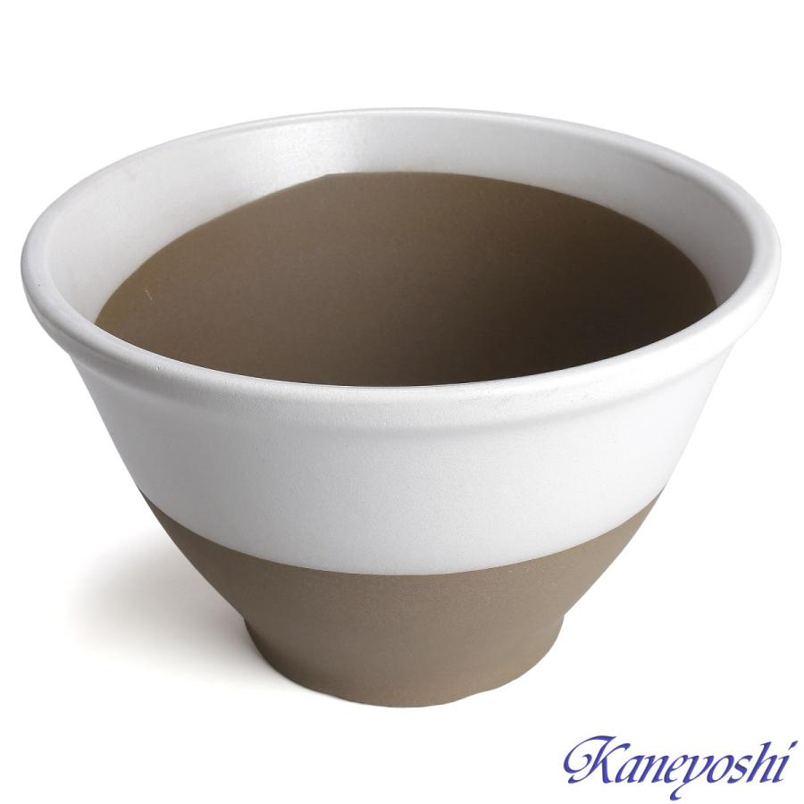 植木鉢 おしゃれ 安い 陶器 サイズ 31cm アリア 10号 白釉 室内 屋外 ブラウン 茶 色 |  | 01
