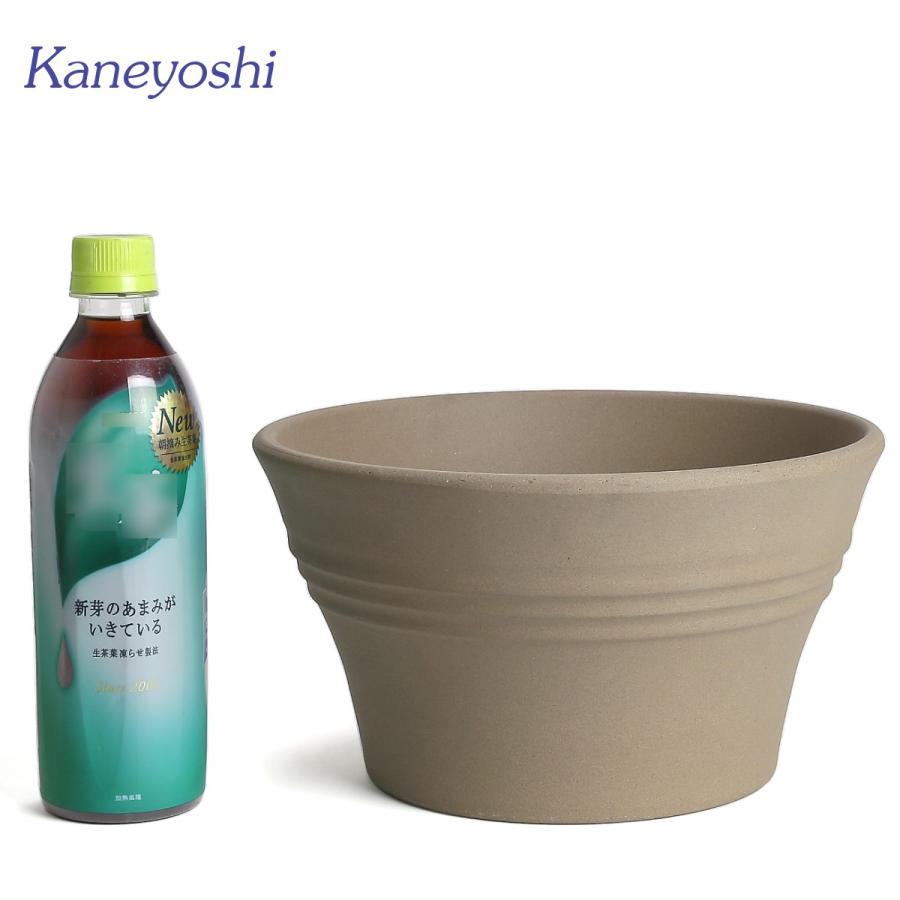 植木鉢　陶器　おしゃれ　サイズ　２４．５ｃｍ　安くて丈夫　ビオラ　モカ　８号 |  | 04