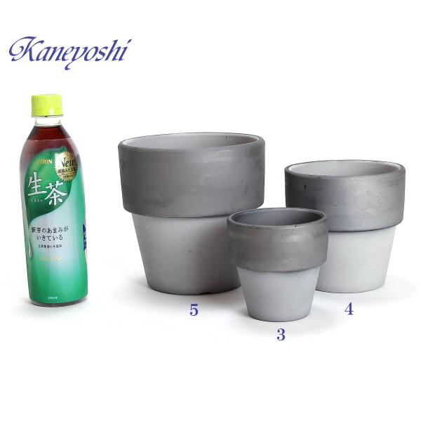 植木鉢 おしゃれ 安い 陶器 サイズ 9.5cm ライフ 3号 ダークシルバー 室内 屋外 グレー 銀 色 |  | 14