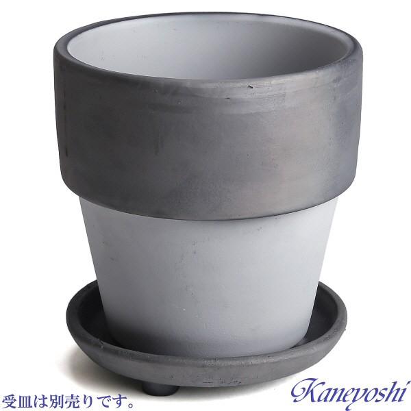 植木鉢 おしゃれ 安い 陶器 サイズ 12cm ライフ 4号 ダークシルバー 室内 屋外 グレー 銀 色 |  | 07