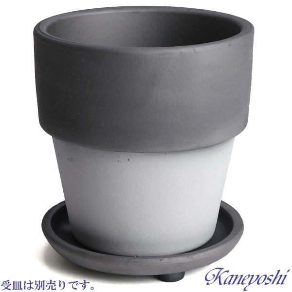 植木鉢 おしゃれ 安い 陶器 サイズ 16cm ライフ 5号 ダークシルバー 室内 屋外 グレー 銀 色 |  | 08