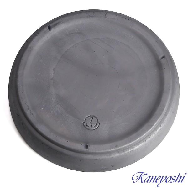 植木鉢用皿　陶器　おしゃれ　サイズ　２３ｃｍ　ＭＡ受皿 いぶし　７号 |  | 02