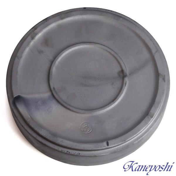 植木鉢用皿　陶器　おしゃれ　サイズ　２５．５ｃｍ　ＭＡ受皿 いぶし　８号 |  | 02