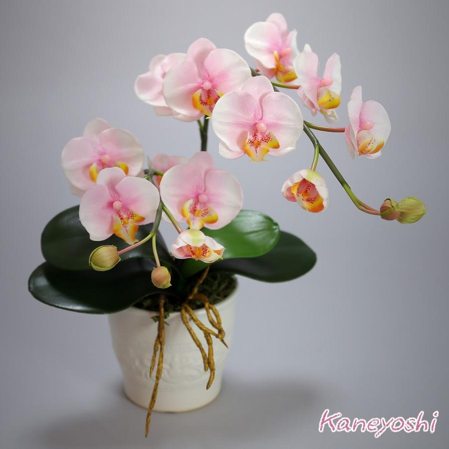 光触媒 胡蝶蘭 造花 インテリア 小輪 1本立 ショート ミルキーピンク 桃色 お祝 ギフト 記念品 誕生日 発表会 新築 開店 花 フェイクグリーン 空気清浄 |  | 01