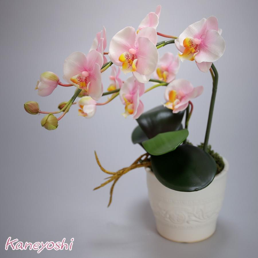 光触媒 胡蝶蘭 造花 インテリア 小輪 1本立 ショート ミルキーピンク 桃色 お祝 ギフト 記念品 誕生日 発表会 新築 開店 花 フェイクグリーン 空気清浄 |  | 02