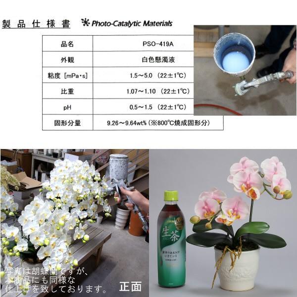 光触媒 胡蝶蘭 造花 インテリア 小輪 1本立 ショート ミルキーピンク 桃色 お祝 ギフト 記念品 誕生日 発表会 新築 開店 花 フェイクグリーン 空気清浄 |  | 04