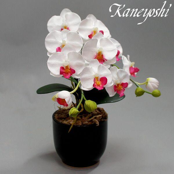 光触媒 胡蝶蘭 造花 インテリア 小輪 1本立 ロング ホワイトピンクB 白色 お祝 ギフト 記念品 誕生日 発表会 新築 開店 花 フェイクグリーン 空気清浄 |  | 02