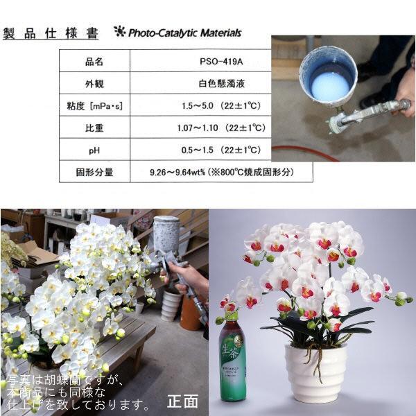 光触媒 胡蝶蘭 造花 インテリア 小輪 3本立 ホワイトピンクB 白色 お祝 ギフト 記念品 誕生日 発表会 新築 開店 花 フェイクグリーン 空気清浄 |  | 03