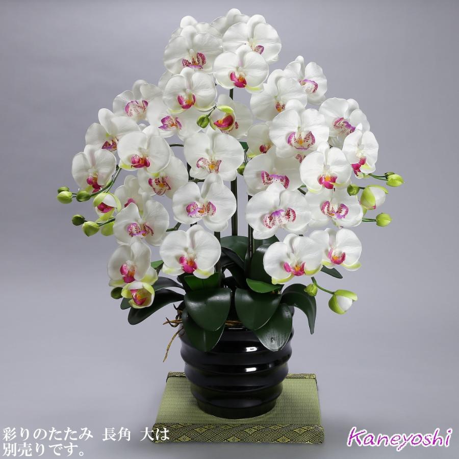 光触媒 胡蝶蘭 造花 インテリア 大輪 5本立 ホワイトＡ 白色 お祝 ギフト 記念品 誕生日 発表会 新築 開店 花 フェイクグリーン 空気清浄 |  | 01