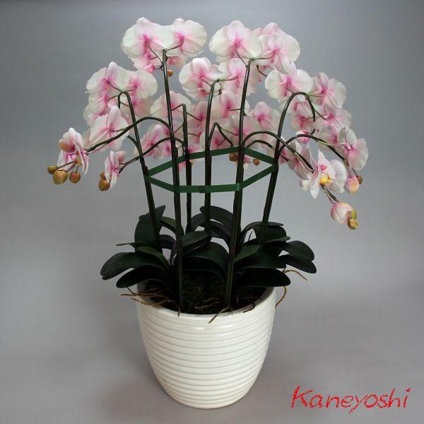光触媒 胡蝶蘭 造花 インテリア 大輪 7本立 ミルキーピンク 桃色 お祝 ギフト 記念品 誕生日 発表会 新築 開店 花 フェイクグリーン 空気清浄 |  | 04