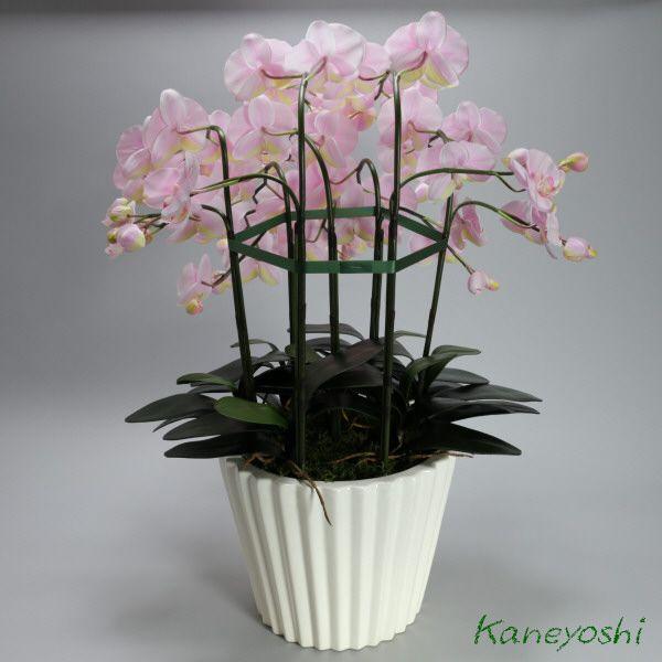 光触媒 胡蝶蘭 造花 インテリア 大輪 7本立 サクラピンク 桃色 お祝 ギフト 記念品 誕生日 発表会 新築 開店 花 フェイクグリーン 空気清浄 |  | 04