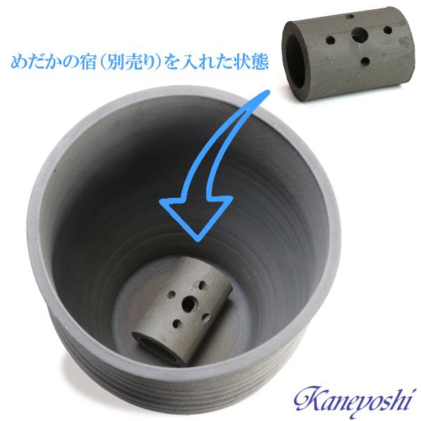 睡蓮鉢　めだか鉢　鉢カバー　植木鉢　陶器　おしゃれ　大型　サイズ　２６cm　日本製　安くて丈夫　水瓶変型 ８号　手造り　エンシャント |  | 07