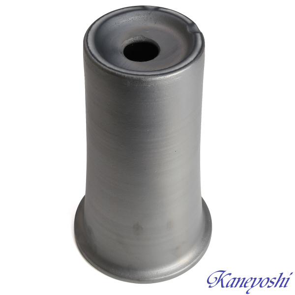 植木鉢 おしゃれ 安い 陶器 サイズ 18.5cm 長ラン鉢 6号 銀色 室内 屋外 いぶし グレー 色 |  | 04