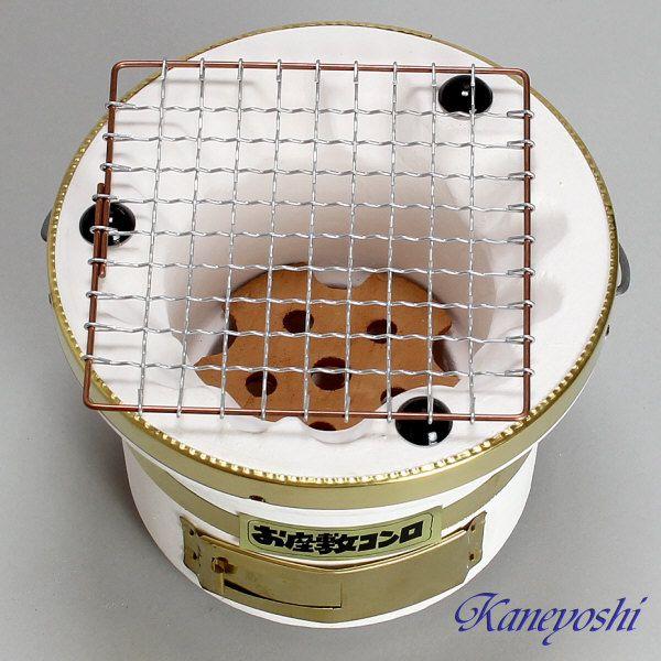 安心の日本製 日本の味は、いい火がつくる。KA0005 お座敷コンロ 白