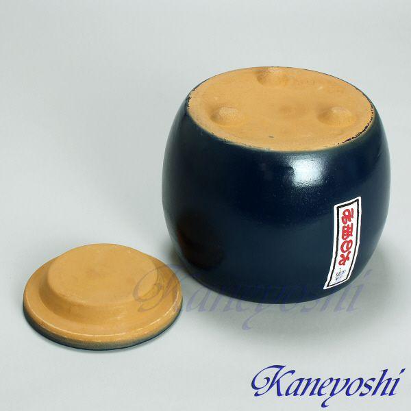 炭火消し壺　夏目火消　青　小　２１ｃｍ |  | 03