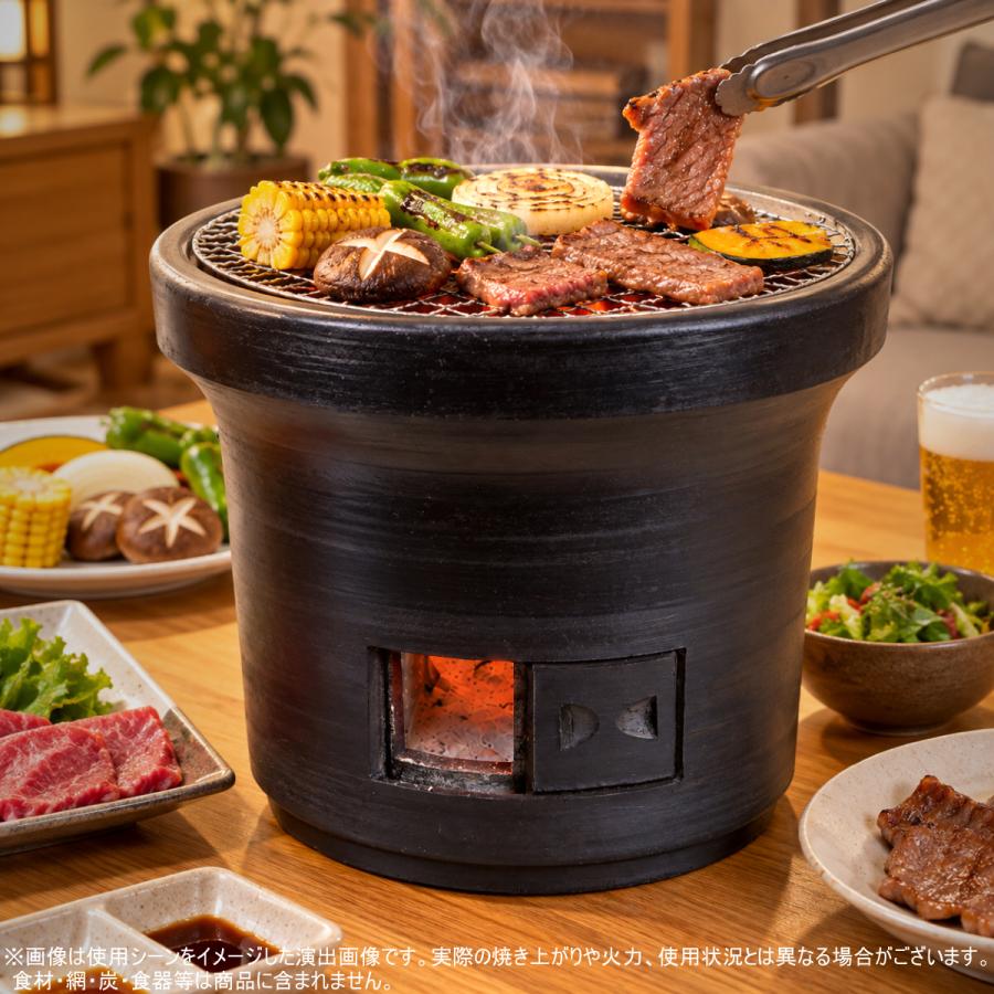 安心の日本製　日本の味は、いい火がつくる。　黒木炭コンロ |  | 14