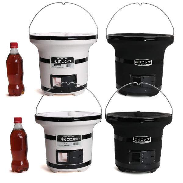 安心の日本製　日本の味は、いい火がつくる。　木炭コンロ　白　８．５号 |  | 12