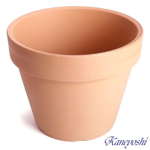植木鉢　陶器　おしゃれ　サイズ　２６ｃｍ　安くて植物に良い鉢　素焼鉢　BASIC　８号 |  | 01
