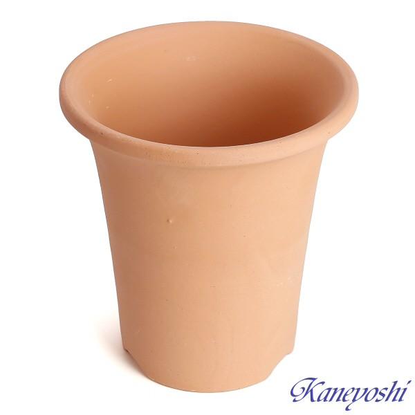 植木鉢 陶器 素焼並ラン鉢 5号 おしゃれ サイズ 16.5cm 排水 通気 素焼鉢 蘭 栽培 安くて植物に良い鉢 日本製 テラコッタ 国産 |  | 01