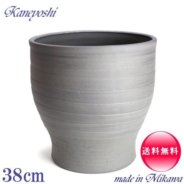 工房直送価格 送料無料 睡蓮鉢 めだか鉢 鉢カバー 植木鉢 陶器 おしゃれ 大型 サイズ ３７cm 日本製 安くて丈夫 水瓶変型１３号 手造り エンシャント キナル別注 Www Monautoneuve Fr