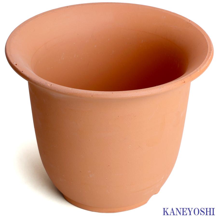植木鉢 おしゃれ 安い 陶器 サイズ 1６cm ＨＷ尻丸鉢 ５号 素焼 レンガ色 室内 屋外 テラコッタ 色 国産 日本製 |  | 02