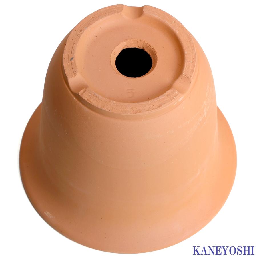 植木鉢 おしゃれ 安い 陶器 サイズ 1６cm ＨＷ尻丸鉢 ５号 素焼 レンガ色 室内 屋外 テラコッタ 色 国産 日本製 |  | 04