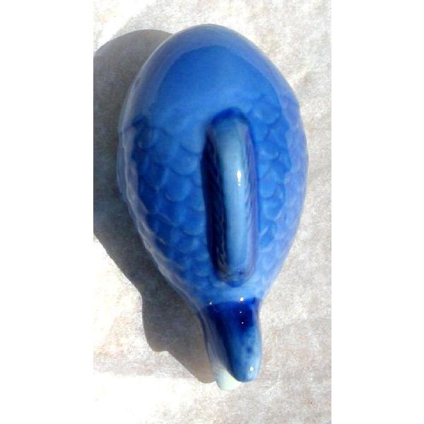 水に浮かぶ陶器　フロート フィシュ　青色 |  | 05