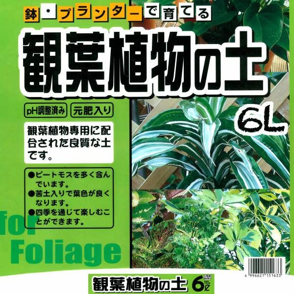 観葉植物の土　６Ｌ | 