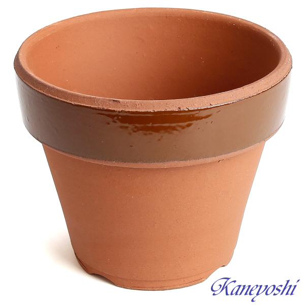 植木鉢 おしゃれ 安い 陶器 サイズ 11cm ダ温鉢 深 3.5号 レンガ色 室内 屋外 テラコッタ 色 国産 日本製 |  | 02