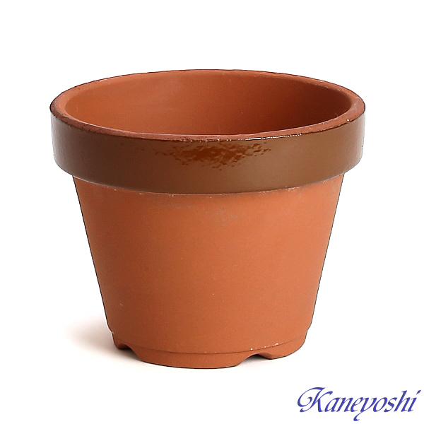 植木鉢 おしゃれ 安い 陶器 サイズ 14cm ダ温鉢 深 4.5号 レンガ色 室内 屋外 テラコッタ 色 国産 日本製 |  | 01