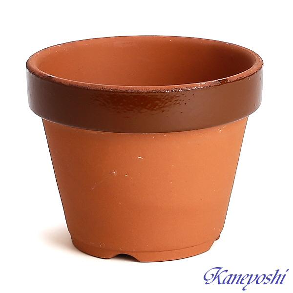 植木鉢 おしゃれ 安い 陶器 サイズ 15cm ダ温鉢 深 5号 レンガ色 室内 屋外 テラコッタ 色 国産 日本製 |  | 01