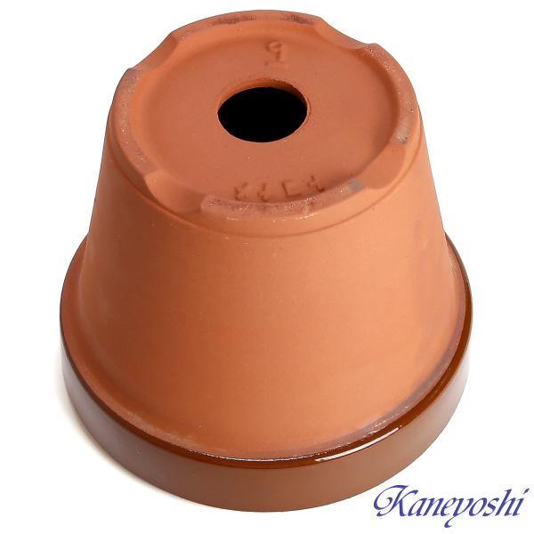 植木鉢 おしゃれ 安い 陶器 サイズ 28cm ダ温鉢 深 9号 レンガ色 室内 屋外 テラコッタ 色 国産 日本製 |  | 04