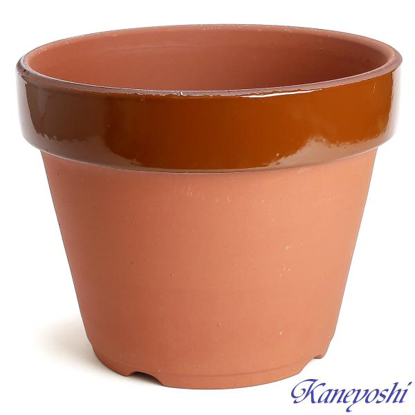 植木鉢 おしゃれ 安い 陶器 サイズ 33cm ダ温鉢 深 11号 レンガ色 室内 屋外 テラコッタ 色 国産 日本製 |  | 01