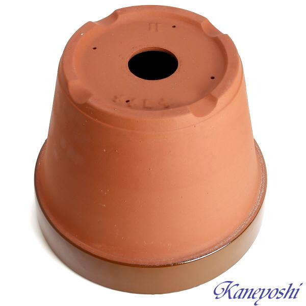 植木鉢 おしゃれ 安い 陶器 サイズ 33cm ダ温鉢 深 11号 レンガ色 室内 屋外 テラコッタ 色 国産 日本製 |  | 04