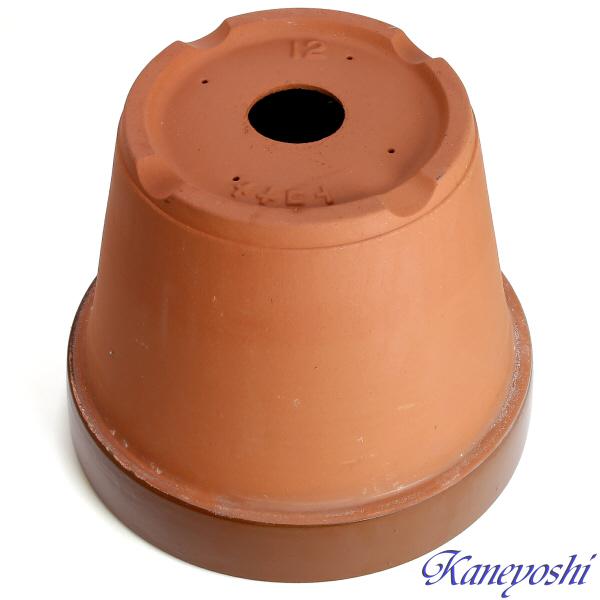 植木鉢 おしゃれ 安い 陶器 サイズ 37cm ダ温鉢 深 12号 レンガ色 室内 屋外 テラコッタ 色 国産 日本製 |  | 04