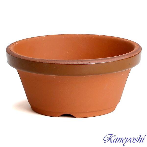 植木鉢 おしゃれ 安い 陶器 サイズ 14cm ダ温鉢 浅 4.5号 レンガ色 室内 屋外 テラコッタ 色 国産 日本製 |  | 01
