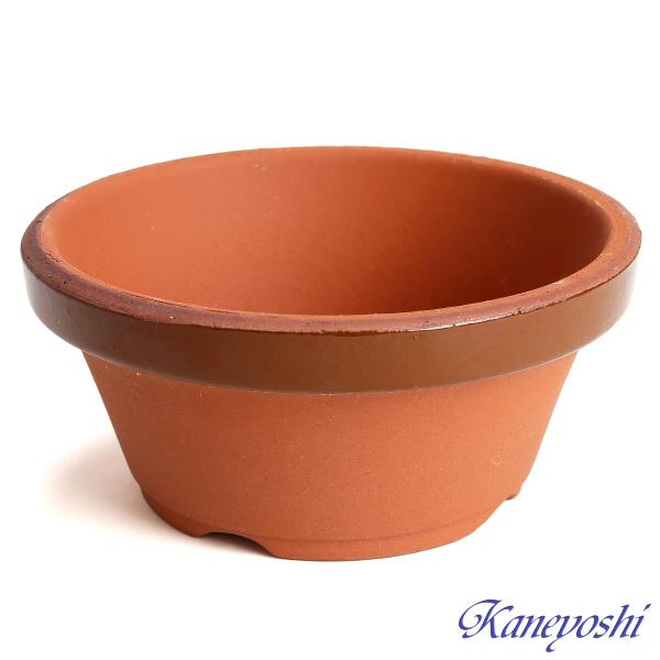 植木鉢 おしゃれ 安い 陶器 サイズ 14cm ダ温鉢 浅 4.5号 レンガ色 室内 屋外 テラコッタ 色 国産 日本製 |  | 02