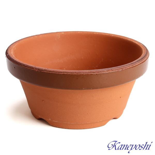 植木鉢 おしゃれ 安い 陶器 サイズ 15cm ダ温鉢 浅 5号 レンガ色 室内 屋外 テラコッタ 色 国産 日本製 |  | 02