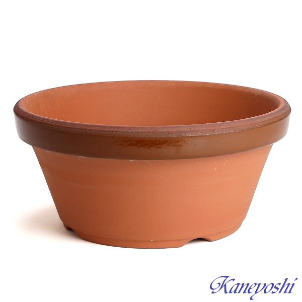 植木鉢 おしゃれ 安い 陶器 サイズ 28cm ダ温鉢 浅 9号 レンガ色 室内 屋外 テラコッタ 色 国産 日本製 |  | 01