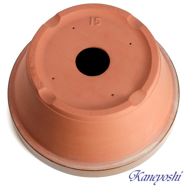 植木鉢 おしゃれ 安い 陶器 サイズ 45cm ダ温鉢 浅 15号 レンガ色 室内 屋外 テラコッタ 色 国産 日本製 |  | 04