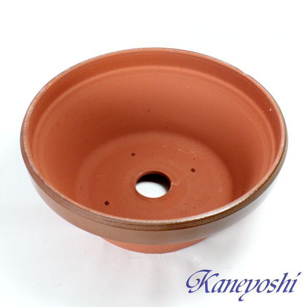 植木鉢 おしゃれ 安い 陶器 サイズ 55cm ダ温鉢 浅 18号 レンガ色 室内 屋外 テラコッタ 色 国産 日本製 |  | 02