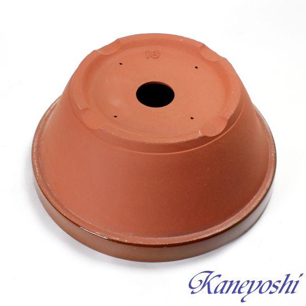 植木鉢 おしゃれ 安い 陶器 サイズ 55cm ダ温鉢 浅 18号 レンガ色 室内 屋外 テラコッタ 色 国産 日本製 |  | 03