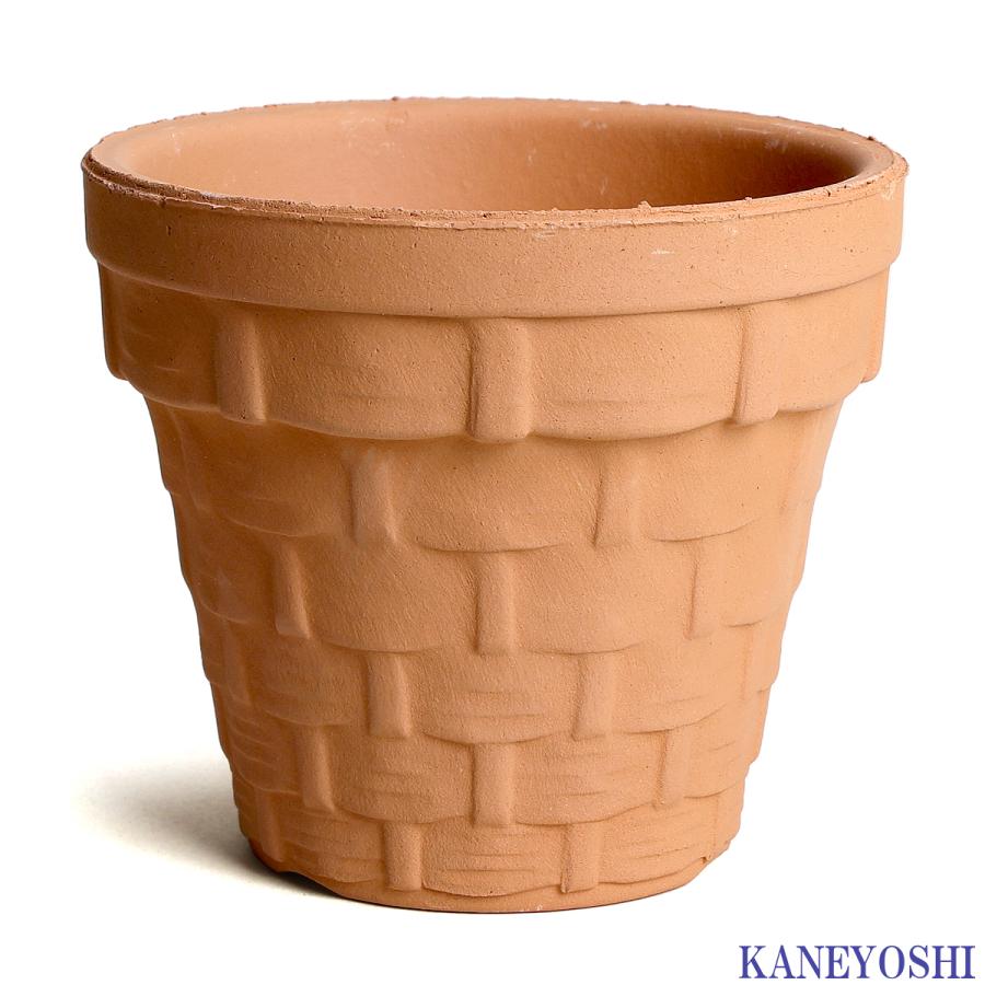 植木鉢 おしゃれ 安い 陶器 サイズ 9.5cm ＢＳＫ 3号 素焼 レンガ色 室内 屋外 テラコッタ 色 国産 日本製 |  | 01